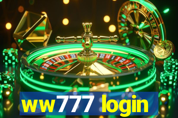 ww777 login